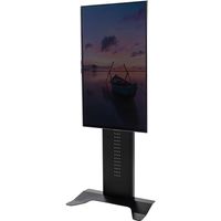 サンワサプライ 32～65インチ対応 壁寄せ液晶ディスプレイスタンド 幅910×奥行485×高さ1905mm ブラック CR-PL33BK 1台（直送品）