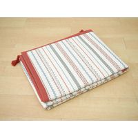 萩原 インド綿ボンディングラグ セポ 約幅1850×奥行1850mm レッド 270066811 1枚（直送品）