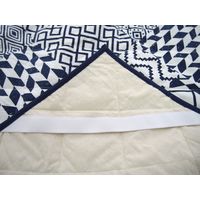 萩原 ウォッシャブル綿キルトマルチカバー ハウラー 約幅1850×奥行1850mm ブルー 270067800 1枚（直送品）