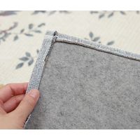 萩原 ゴブランシェニールラグ ブーケ 約幅2000×奥行2500mm グレー 240612819 1枚（直送品）