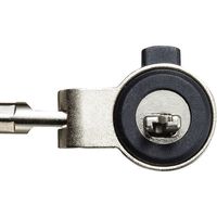 サンワサプライ 小型セキュリティスロット対応ダイヤル式セキュリティ SLE-36S 1個（直送品）