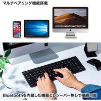 サンワサプライ Bluetoothスリムキーボード SKB-BT31BK 1個（直送品）