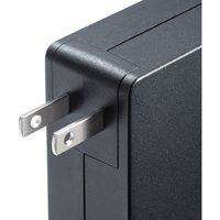 サンワサプライ USB Power Delivery対応AC充電器(PD60W・TypeCケーブル一体型) ACA-PD65BK 1個