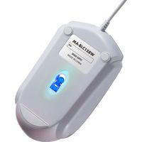 サンワサプライ 有線Type-CブルーLEDマウス MA-BLC158W 1個（直送品）