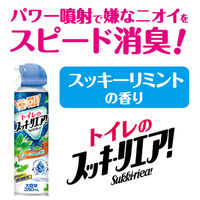 消臭スプレー スッキーリエア！ トイレ用 ミントの香り  350mL 1セット（1本×2） アース製薬