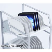 サンワサプライ タブレットワゴン(2段) RAC-TABWG2N 1台（直送品）