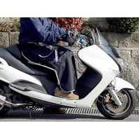 【バイク用品】大阪繊維資材 防寒レッグカバー サーモキーパー (スクーター専用) 裏ボアタイプ ブラック IMA95101 1枚（直送品）