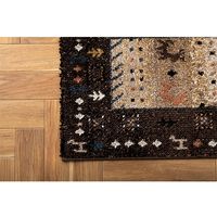 イケヒコ イビサ2 玄関マット 700×1200mm ブラウン 1311190066401 1枚（直送品）