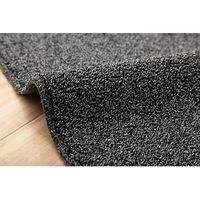 イケヒコ クレイド ラグ 1900×2900mm ブラック 1280700031403 1枚（直送品）