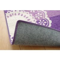 イケヒコ ジェンヌ2 平織 ラグ 1330×1700mm パープル 1340770230903 1枚（直送品）