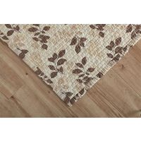 イケヒコ リーブス ラグ 1900×1900mm ベージュ 1292520135903 1枚（直送品）