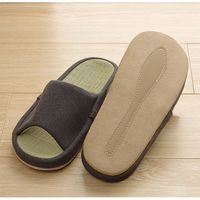 イケヒコ・コーポレーション スアブ(い草コンフォート) GY L 1260160131002 1足（直送品）