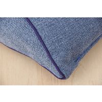 イケヒコ ステイル クッション 三角収納 200×200mm ネイビー 1221340194791 1個（直送品）