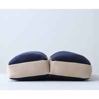 イケヒコ・コーポレーション mou(ムー) 2連座布団 NV 42×42×8cm 1380000000000 1個