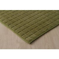 イケヒコ mou（ムー） ラグ 2000×2500mm グリーン 1380000000475 1枚（直送品）