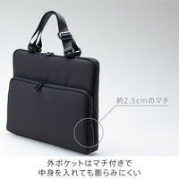 ノートPCバッグ 持ち手付き ～13.5インチまで対応 ノートパソコンバッグ ベージュ PCB100へー キングジム