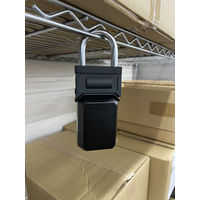 【キーボックス】WAKI スペアーKeyBOX Lサイズ クロ 4547455 1個