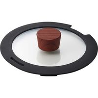 ベストコ IH フライパン 深型フライパン 鍋 ガラス蓋 着脱式 ハンドル 8点セット ミラー ND-5633 フィライト（直送品）