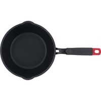 ベストコ IH 抗菌 超深型 フライパン 20cm レッド ブラック ND-3161 パスト ヴォーナ 4975970258330 1個（直送品）