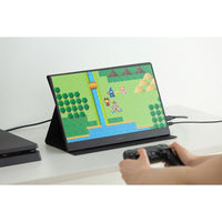 アイリスオーヤマ ポータブルモニター ILD-A16262KS-B 1台（直送品）