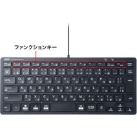 サンワサプライ 有線キーボード　パンタグラフ　コンパクト　ブラック SKB-SL36BK 1個（直送品）