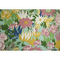 スミノエ MOOMIN ムーミン 遮光カーテン コバナ 1000×2000mm グリーン 1枚（直送品）