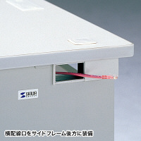 サンワサプライ GEデスク 幅1200×奥行700×高さ700mm GE-1271 1台（直送品）