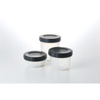 THERMOS（サーモス）Myフードコンテナー 丸型 700ml KC-RA700 BK 1セット(1個×3)