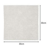 （限定）カウンタークロス ハーフサイズ 約30×30cm 使い切り キッチンダスター グレー 1セット（1箱（30枚入）×5） オリジナル