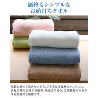 丸中 日本製 デイリー ビッグフェイスタオル ベージュ 約40×100cm DYSs404X999006 1枚