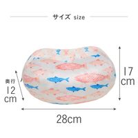 ソフト 正座クッション さかな 1個 FUJIEI エクサイズ カバー付き まくら 足置き 姿勢矯正 背筋が伸びる 動物柄 かわいい