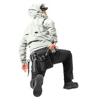 Makku(マック) フレックスフィットレインスーツ AS-5130 グレー4L 1着（直送品）