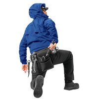 Makku(マック) フレックスフィットレインスーツ AS-5130 ブルー5L 1着（直送品）