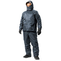 Makku(マック) デュアルフィットレインスーツ AS-5160 ネイビー4L 1着（直送品）