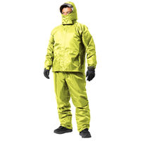 Makku(マック) デュアルフィットレインスーツ AS-5160 ライムグリーン4L 1着（直送品）