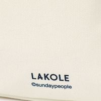 （世界の名作）スクエアポーチ 神奈川沖浪裏 LAKOLE/ラコレ