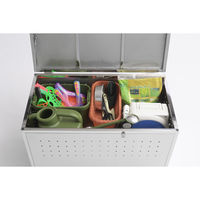 SANKA ステンレスごみ保管庫900(組立式) SGH-90S 1台（直送品）