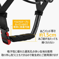 ロックブロス 高通気性ヘルメット(10110005002)ホワイト 10110005002 1個 4570122013272（直送品）