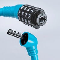 ロックブロス 丸型ダイヤルロック(A600TBK)ブラック A600TBK 1個 4570122011568（直送品）