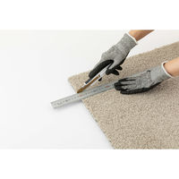 川島織物セルコン ユニットラグ タイルカーペット トランスミットII ライトベージュ UR2211_LBE 1セット(6枚入)（直送品）