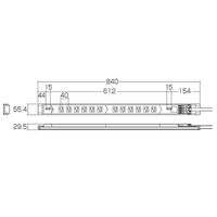 サンワサプライ 19インチサーバーラック用コンセント(15A) TAP-SV1512 1本（直送品）