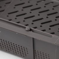 【LAKOLE/ラコレ】 キッチン水切りバスケット チャコール