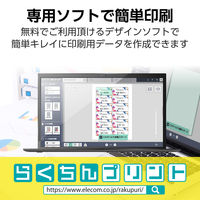 エレコム ラッピング・表示ラベル/48面付/210mm×297mm:960片/20シート入 EDT-TWGM48R 1個