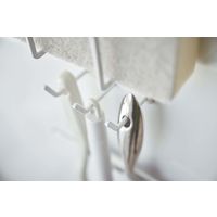 tower（タワー） マグネットバスルームクリーニングツールホルダー タワー ホワイト 4976 1個 山崎実業