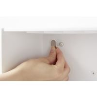 tower（タワー） 石こうボード壁対応トレー付きペーパータオルディスペンサー タワー ホワイト 2003 1台 山崎実業