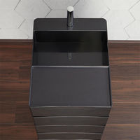 SEVEN BEAUTY (セブンビューティー) 回転スライスワゴン 7段 ブラック 43881 1台（直送品）