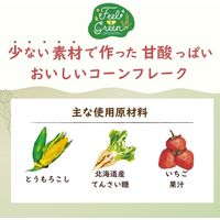 日食 Feel&Green おいしいコーンフレーク 甘ずっぱいストロベリー 140g 1袋 コーンフレーク 日本食品製造
