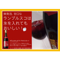 イタリア　タヴェルネッロ ランブルスコ ロッソ スパークリングワイン　赤　甘口　750ml 1セット（1本×12）　サントリー