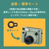 富士フィルム インスタントカメラ チェキ instax WIDE 400 1台