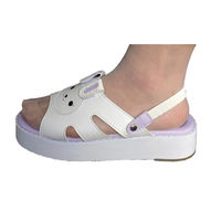 山一 うさぎっぱ2 ラベンダー LL No.43-2 1足